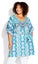 AVENUE Aqua Beaded Longline Tunic ~ Sizes 18, 20, 22-24 & 26-28 Carousel 5