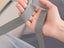 3-Compartment Popup Laundry Basket Collapsible Mesh Clothes Storage Basket Grey Carousel 4