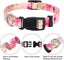 Dog Collar And Lead Set,safety Release Adjustable Collars Strong Nylon Leash Carousel 2