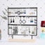 Earring Organizer Holder 3-layer 72 Holes Earring Holder Jewelry Tower With Wood Carousel 2