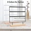 Earring Organizer Holder 3-layer 72 Holes Earring Holder Jewelry Tower With Wood Carousel 5