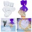 Heart Mom Love Picture Photo Frame Epoxy Resin Silicone Soap Mold Carousel 3