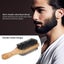 Men's Beard Brush Double-sided Facial Hair Brush Shaving Comb Male Mustache Brus Carousel 4