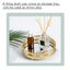 Golden Iron Jewelry Storage Tray Glass Mirror Makeup Manager Desktop Cosmetic De Carousel 4