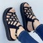 Sandals Women Gladiator Flat Heels Sandals Summer Shoes Women Ankle Carousel 1