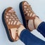 Sandals Women Gladiator Flat Heels Sandals Summer Shoes Women Ankle Carousel 3