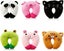Kids Travel Pillow Cute Animal Neck Pillow Support U Shaped Pillow, Comfortable Carousel 2