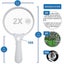 Magnifier 5.5 Inch Extra Large Magnifying Glass With Light Carousel 4
