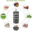 Hanging Herb Dryer, 0.6m 6 Layers Mesh Net For Herbs, Flowers, Bulbs, Fish, Larg Carousel 3