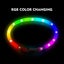 Led Dog Collar , Rechargeable Rainbow Color Changing Light Up Dog Collars, Water Carousel 2