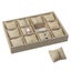 Jewelry Storage Box Jewelry Display Tray Necklace Pendant Organizer Ring Earring Carousel 2