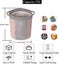 Laundry Hamper Portable Storage Bag Waterproof Fabric Foldable Laundry Baskets T Carousel 4