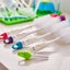 b.box: 2 in 1 Brush & Teat Cleaner - Lime Twist Carousel 3