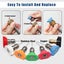 Pressure Washer Spray Nozzle Tips 1/4 Inch Quick Connection 4000 Psi Carousel 5