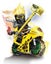 New Motorcycle Phantom Ninja 8 Models With Weapons Assembled Building Blocks Diy Carousel 4
