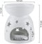 Set Of 2 Ceramic Candle Burners, Aromatherapy Essential Oil Burner Fragrance Lam Carousel 4