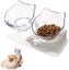 Pet Bowls For Cats, Cat Bowls For Food Water Creative Non-slip Base Food Bowls C Carousel 1