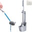 Silicone Toilet Brush And Holder Set, Toilet Bowl Cleaner Brush With Soap Dispen Carousel 1