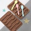 Nonstick Spoon Shape Diy Baking Mould Silicone Reusable Bakeware Tool For Making Carousel 3