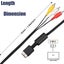 Ps2 Ps3 Av Cable, Av To Rca Cable Cord For Playstation 2 3 /ps2/psx/ps3 Slim Carousel 3