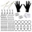 Piercing Kit Professional Body Piercing Kit Steel Piercing Needles Piercing Carousel 1