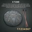 Steel Tongue Drum 6 Inch 8 Notes Lotus Handpan Drum Kit Chakra Tank Drum Percuss Carousel 2