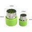 Vegetable And Fruit Cutting Mold Stainless Steel Cake Cookie Cookie Cutting Shap Carousel 2