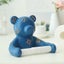 Toilet Paper Holder Wall Decoration, Bear Paper Towel Holder, Bathroom Shelf Carousel 2