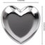 Stainless Steel Heart Plate Tea Tray, Fruit Plate Cosmetic Jewelry Storage Box F Carousel 3