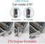 Usb 3.0 Hub, 270 Rotatable Usb Splitter, Aluminum 3 Port Mini Usb 3.0 Hub, Data Carousel 2