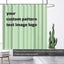 Watercolour Floral Colourful Flowers Plant Shower Curtain With 12 Hooks Sets For Carousel 2