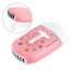 Usb Mini Portable Fans Rechargeable Electric Bladeless Dryer Fan,pink Carousel 3