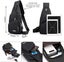 Waterproof Sling Bag Crossbody Backpack For Men Women Sling Backpack Hiking Dayp Carousel 2