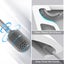 Toilet Brush, Silicone Toilet Brush With Holder Set, Dead Corner Deep Cleaning L Carousel 3