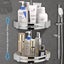 Stainless Steel Bathroom Rack Toilet Tripod Kitchen Corner Storage Rack Punch Fr Carousel 2