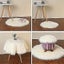 Synthetic Sheepskin,cozy Feel Like Real Wool Faux Fur Rug, Man-made Luxury Wool Carousel 4