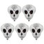 5pcs Decorate And Decorate Aluminum Foil Balloons For Halloween, Terror Skull, A Carousel 1