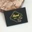 100pcs Bronzing Happy Birthday Greeting Card Thank You Card Greeting Invitation Carousel 1