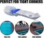 Corner Brush Swimming Pool Hot Tub Spa Corner Step & Tile Brush Carousel 3