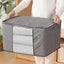 1pc Large Foldable Comforter Clothing Storage Bag Storage Wardrobe Organizer|fol Carousel 3