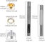 Grommet Tool Kit, Grommet Eyelets Washers, Grommet Metal Eyelets Washers Kit, Ey Carousel 3