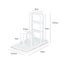2pcs Sponge Holder Dishcloth Hanger, Kitchen Sink Rack Tray Organizer Stand Adju Carousel 1