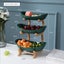 Three Layer Fruit Plate Home Living Room Plastic Snack Dish Creative Carousel 4