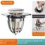 Universal Stainless Steel Basin Pop-Up Bounce Core Basin Drain Filter Carousel 5