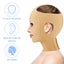 2 Pieces Full Face Lift Sleeping Belt Reusable Facial Slimming Mask Chin Lift Fa Carousel 3
