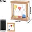 Hourglass Timer, 1+3+5 Minute Mini Wooden Hourglass Clock Creative Sand Decorati Carousel 4