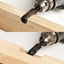 10PCS Black Rotary Burr Wood Rasp/Drill/Carving Bits Power Wood Carving Bits Set Carousel 3