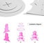 2 Pack Cupcake Stand For Birthday, Cardboard Cake Stand 3 Tier, Cake Stand Displ Carousel 3