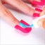 26 Pieces Permanent Nail Art Set With Permanent Nail Polish Pink Carousel 2