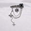 Dark Style Pendant Brooch For Men Women Vintage Brooches Decoration Chest Chain Carousel 3